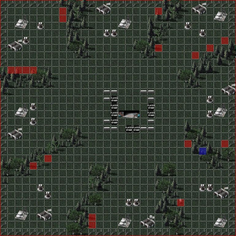 you can see red/blue spots