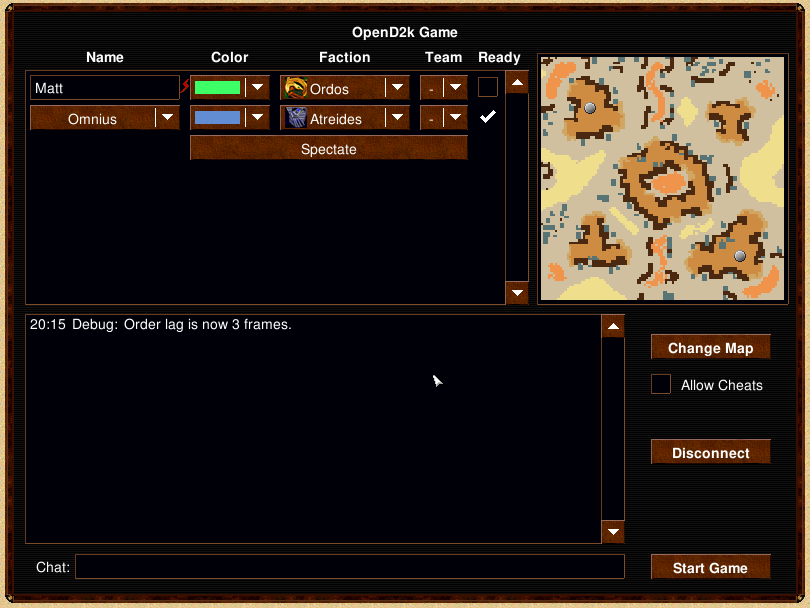 The Menu has been revamped by JOo.