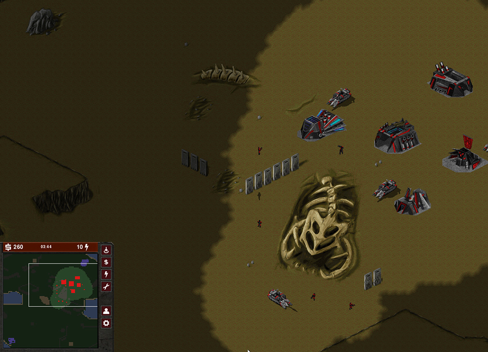 Tileset in game