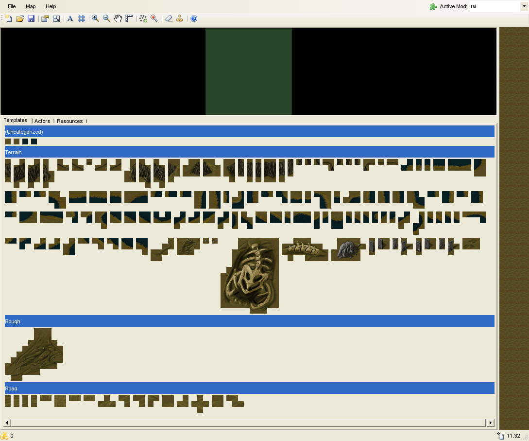 Tested in the soon to be superseded OpenRA.Editor.exe